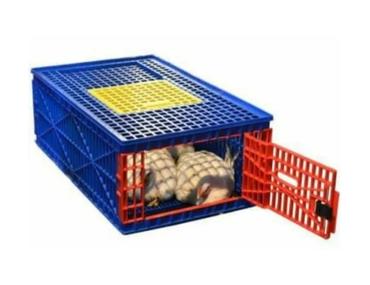 Poultry Cage With Side Open Doors